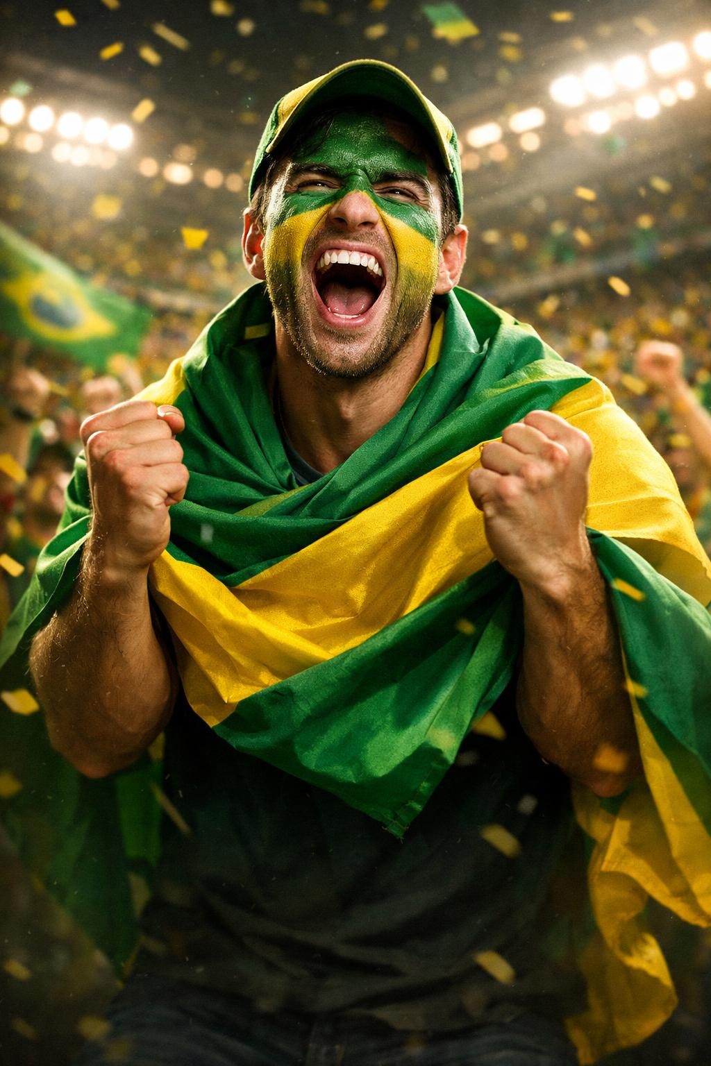 Pôster gerado pela IA do HeroShot — Torcida